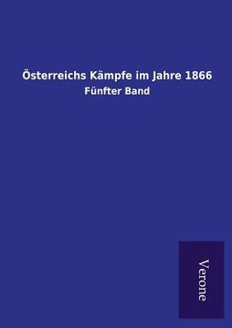 portada Österreichs Kämpfe im Jahre 1866