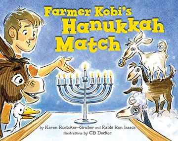 portada Farmer Kobi's Hanukkah Match (en Inglés)
