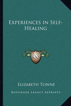 portada experiences in self-healing (in English)