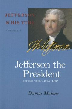 portada Jefferson the President, Second Term, 1805-1809 (en Inglés)