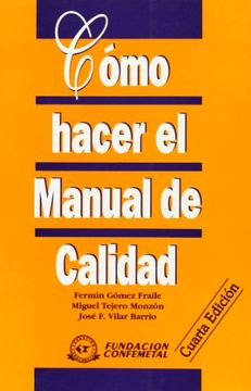 portada Como Hacer el Manual de Calidad (in Spanish)