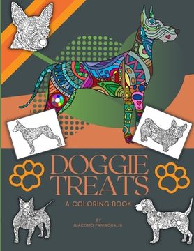 portada Doggie Treats: A Coloring Book (en Inglés)