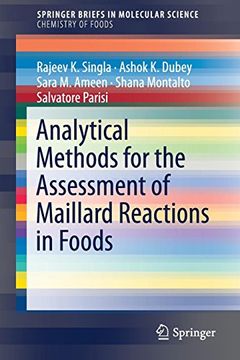 portada Analytical Methods for the Assessment of Maillard Reactions in Foods (Springerbriefs in Molecular Science) (in English)