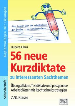 portada 56 Neue Kurzdiktate 7. /8. Klasse (en Alemán)