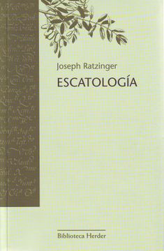 portada Escatología: La Muerte y la Vida Eterna (Biblioteca Herder)