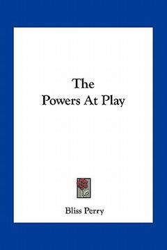 portada the powers at play (en Inglés)