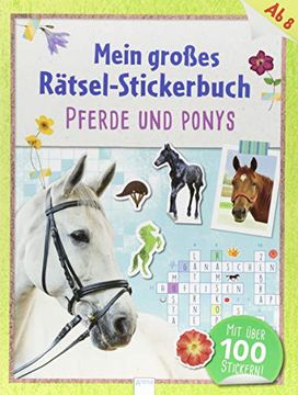 portada Mein Großes Rätsel-Stickerbuch. Pferde und Ponys (en Alemán)
