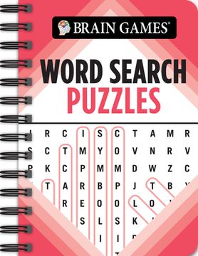 portada Brain Games - To Go - Word Search Puzzles (Red) (en Inglés)