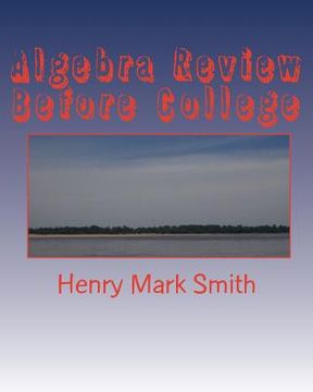 portada Algebra Review Before College (in English)