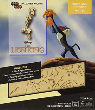 portada Incredibuilds Disney the Lion King Model (in English)
