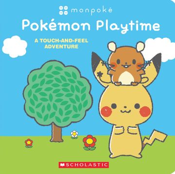 portada Pokémon Playtime: A Touch and Feel Adventure (Monpoké Board Book) (in English)