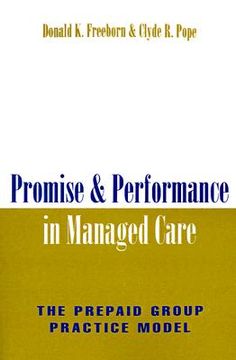 portada promise & performance managed care (en Inglés)