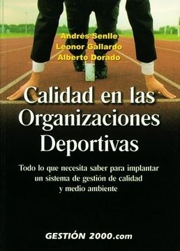 portada Calidad en las organizaciones deportivas (OPERACIONES) (in Spanish)