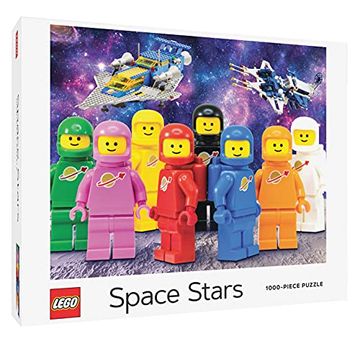 portada Lego Space Stars 1000-Piece Puzzle (en Inglés)