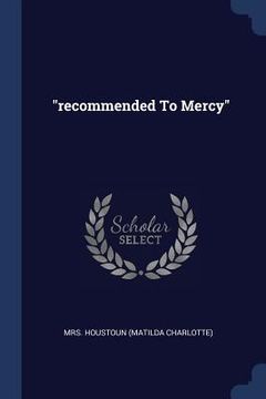 portada "recommended To Mercy" (en Inglés)