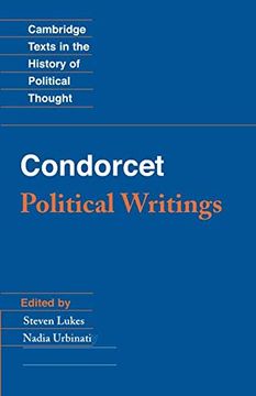 portada Condorcet: Political Writings (Cambridge Texts in the History of Political Thought) 