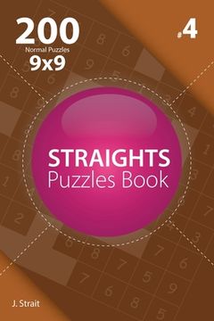 portada Straights - 200 Normal Puzzles 9x9 (Volume 4) (in English)
