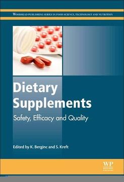 portada Dietary Supplements: Safety, Efficacy and Quality (Woodhead Publishing Series in Food Science, Technology and Nutrition) (en Inglés)