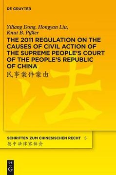 portada the 2011 regulation on the causes of civil action of the supreme people`s court of the people`s republic of china