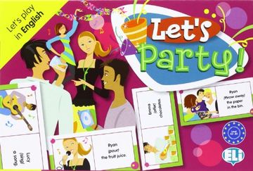 portada let´s party!.let´s party in english.(level a2-b1) (en Inglés)