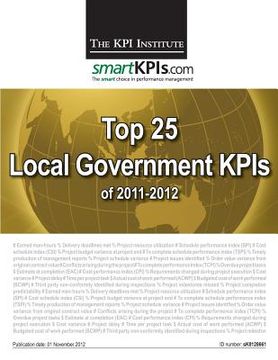 portada Top 25 Local Government KPIs of 2011-2012 (en Inglés)
