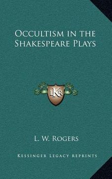 portada occultism in the shakespeare plays (in English)