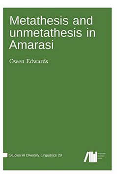 portada Metathesis and Unmetathesis in Amarasi