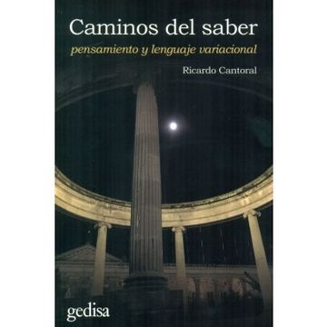 portada Caminos del Saber: Pensamiento y Lenguaje Variacional (in Spanish)