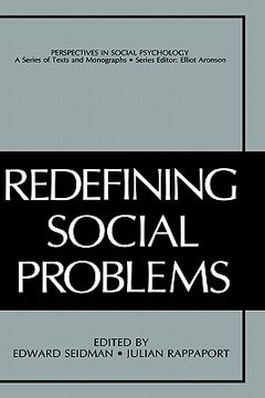 portada redefining social problems (en Inglés)