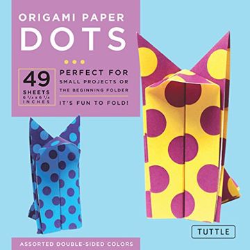 portada Origami Paper - Dots - 6 3 (in English)