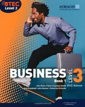 portada BTEC Level 3 National Business Student Book 1 (Level 3 BTEC National Business)