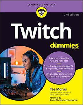 portada Twitch for Dummies (For Dummies (Computer (in English)