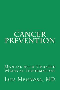 portada cancer prevention english version (en Inglés)