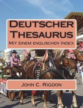 portada Deutscher Thesaurus: Mit einem englischen Index (en Alemán)