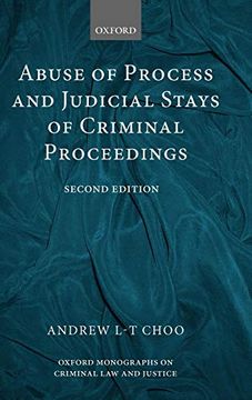 portada Abuse of Process and Judicial Stays of Criminal Proceedings (in English)
