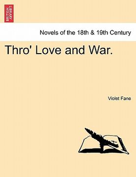 portada thro' love and war. (en Inglés)