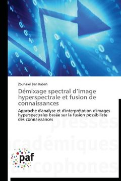 portada Demixage Spectral D'Image Hyperspectrale Et Fusion de Connaissances