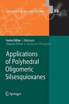 portada Applications of Polyhedral Oligomeric Silsesquioxanes