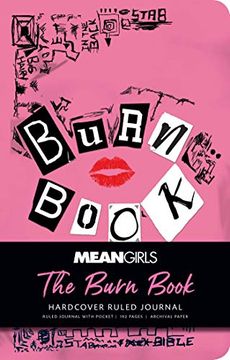 portada Mean Girls: The Burn Book Hardcover Ruled Journal (en Inglés)