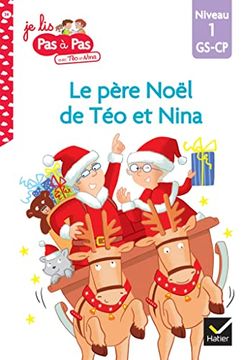 portada Téo et Nina Gs-Cp Niveau 1 - le Père Noël de téo et Nina (en Francés)