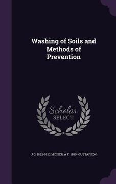 portada Washing of Soils and Methods of Prevention (en Inglés)