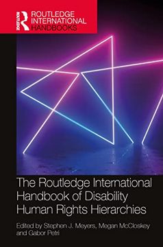 portada The Routledge International Handbook of Disability Human Rights Hierarchies (Routledge International Handbooks) (en Inglés)