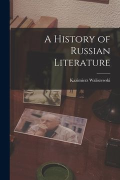 portada A History of Russian Literature (in English)
