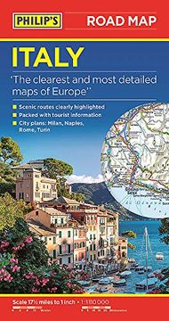 portada Philip'S Italy Road map (Philip'S Sheet Maps) (en Inglés)