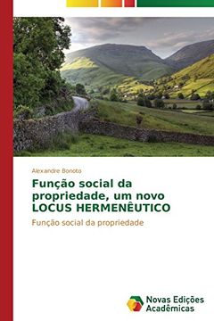 portada Função social da propriedade, um novo LOCUS HERMENÊUTICO