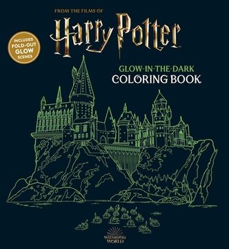 portada Harry Potter Glow in the Dark Coloring Book (en Inglés)