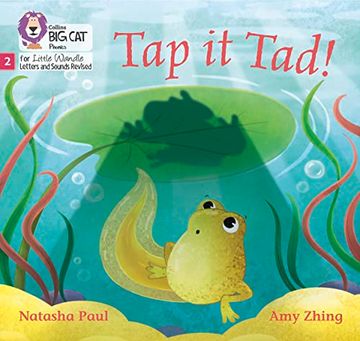 portada Big Cat Phonics for Little Wandle Letters and Sounds Revised - Tap It Tad!: Phase 2 (en Inglés)