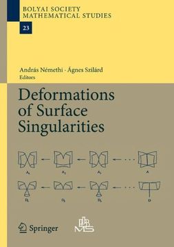 portada Deformations of Surface Singularities (Bolyai Society Mathematical Studies) (en Inglés)