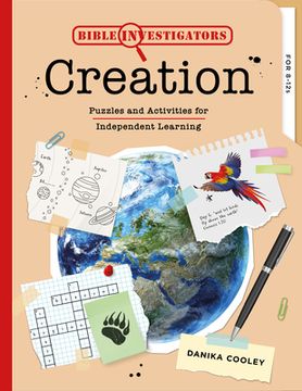 portada Bible Investigators: Creation: Puzzles and Activities for Independent Learning (en Inglés)