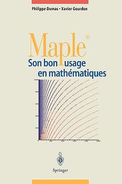 portada maple: son bon usage en mathematiques (en Inglés)